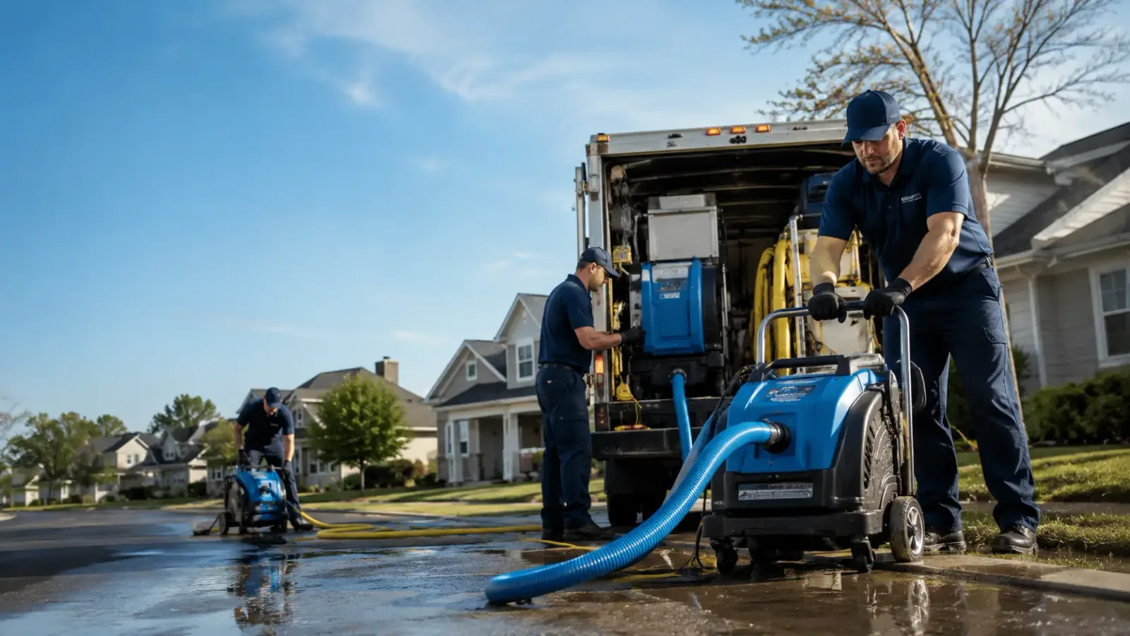 Flood Damage Cleanup in Hustler, WI